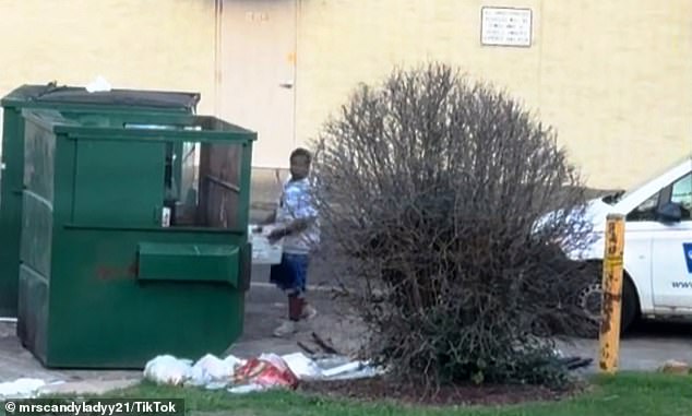 A new video captured the wild moment a Tennessee postal worker took mail from his truck and brazenly threw it into a dumpster