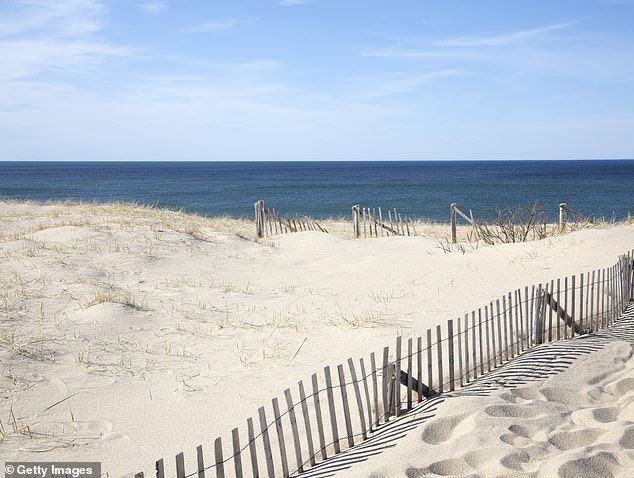 The closures extend across the state, from West Stockbridge to Boston and the Cape (pictured: Cape Cod Beach)