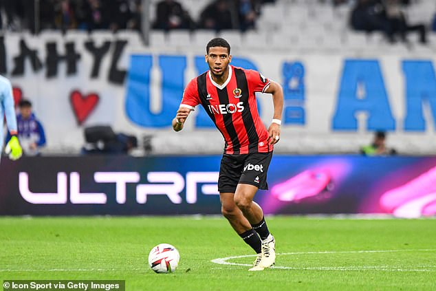 The defender is a key player for Nice and has helped them reach the Europa League