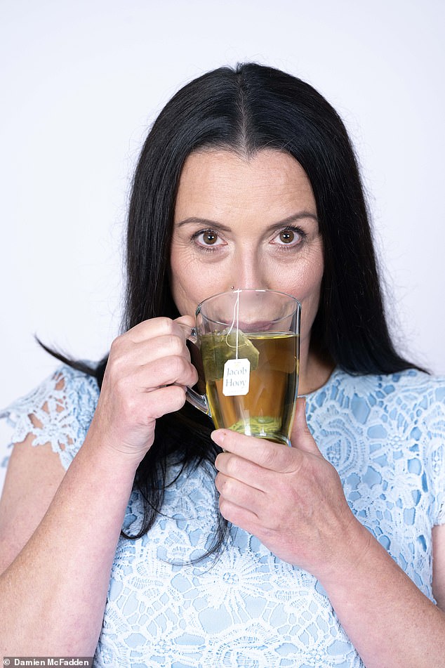 Sarah-Louise Smith, mother of one from Wirral, Merseyside, suffered from depression in the past and says CBD tea has been a 'game-changer'