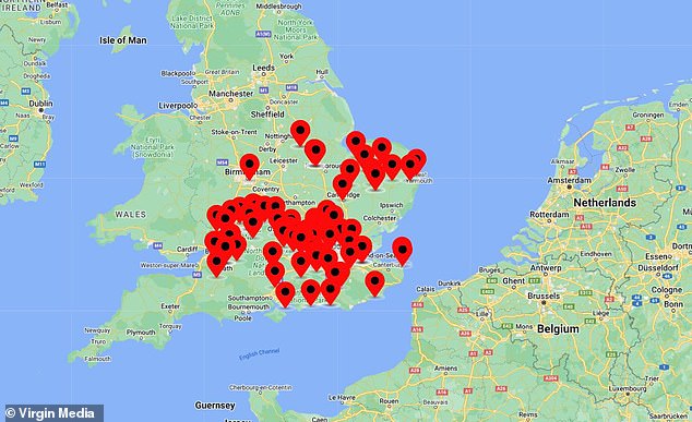 This interactive map shows where iconic scenes from classic shows were filmed in the UK and around the world