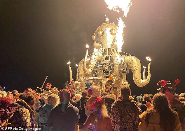 A woman has mysteriously died on the first day of the Burning Man festival, just hours after thousands of people gathered at the desert camp