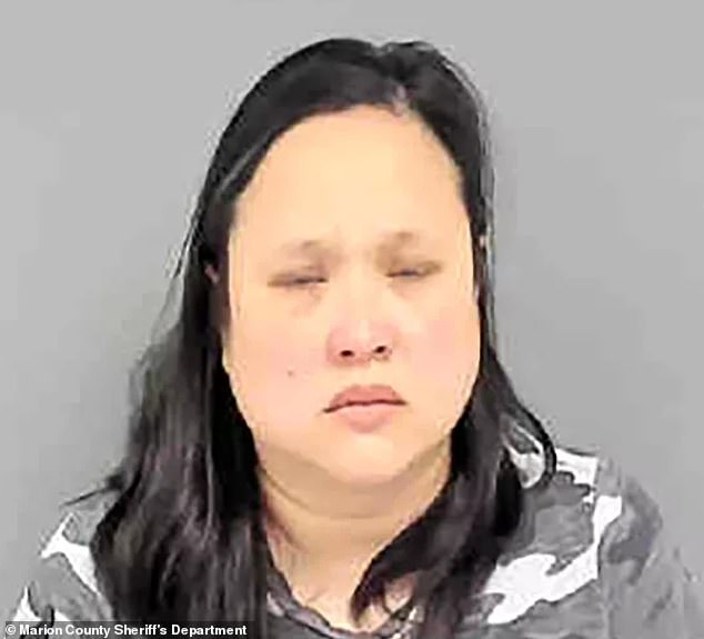 Daisy Anne Zantjer, 39, was arrested last Tuesday and charged with two counts of administering a noxious substance and two counts of domestic violence, battery or mental illness.