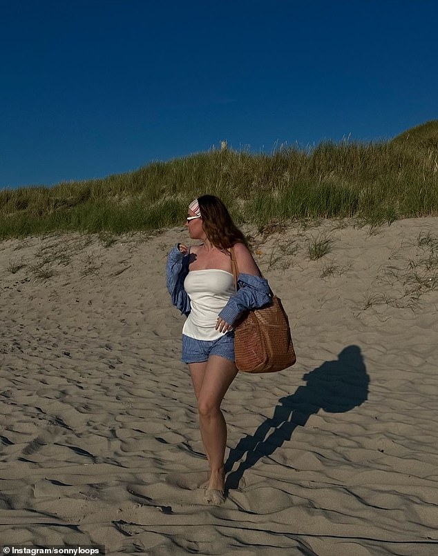 Sonja and her partner had to leave their room to enjoy the coastline on the island of Sylt