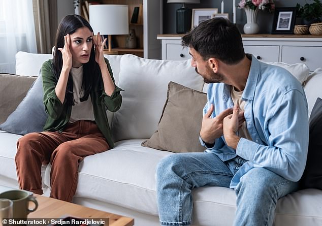 A woman has shared a furious rant about her husband, detailing the heated argument they got into after he invited his mother on a romantic date without consulting her (stock image)