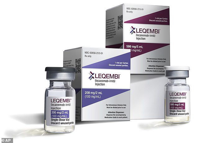 Lecanemab (pictured) has been shown to slow the progression of the memory-destroying disease in its early stages. It was approved today by the medicines regulator, the Medicines and Healthcare products Regulatory Agency (MHRA)