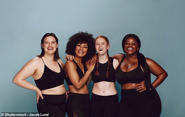 A new study led by researchers from Durham University has revealed who among the world's women are the most and least confident about their bodies (stock image)