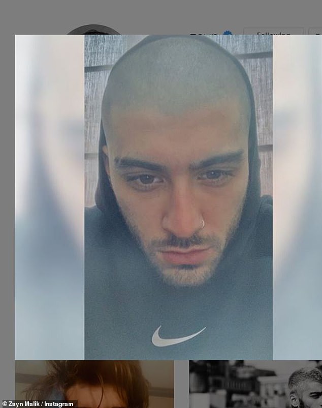 In 2019, Zayn looked almost unrecognizable as he showed off his new, longer haircut and full beard in a photo he shared on Instagram