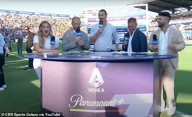 Zlatan Ibrahimovic fires dig at CBS Sports Serie A presenters