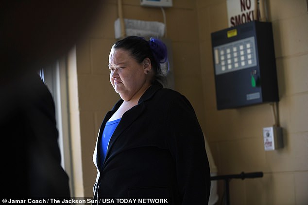 1000-lb Sisters star Amy Slaton appeared in court Thursday to answer drug and child abuse charges, days after her arrest at a Tennessee zoo