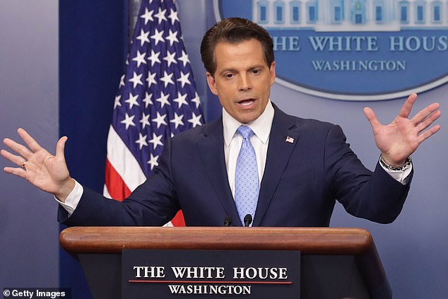 “My wife hates Trump as much as Melania does,” Scaramucci said