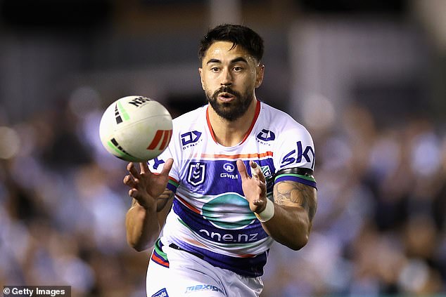 With the match looking lost, Johnson came up with one final trick to secure victory for the Warriors against his former club Cronulla