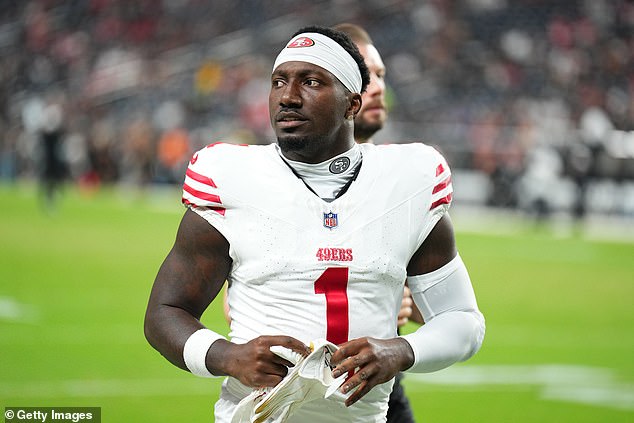 Pearsall's San Francisco 49ers teammate Deebo Samuel said he was 