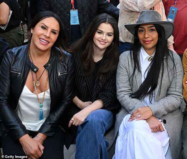 She seemed delighted to be in the company of her fellow actors during her stay in Telluride