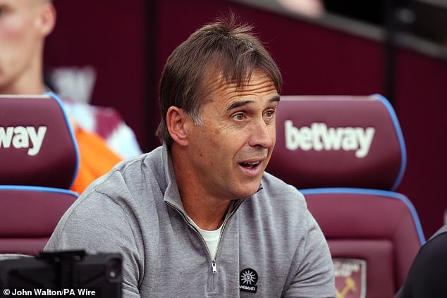 Julen Lopetegui's West Ham were blown out by City and could have lost by a bigger margin