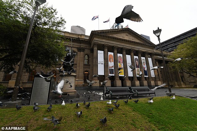 The 'rainbow library toolkit' was launched in Victoria on Friday with the aim of making libraries more inclusive (pictured the Victorian State Library in Melbourne)