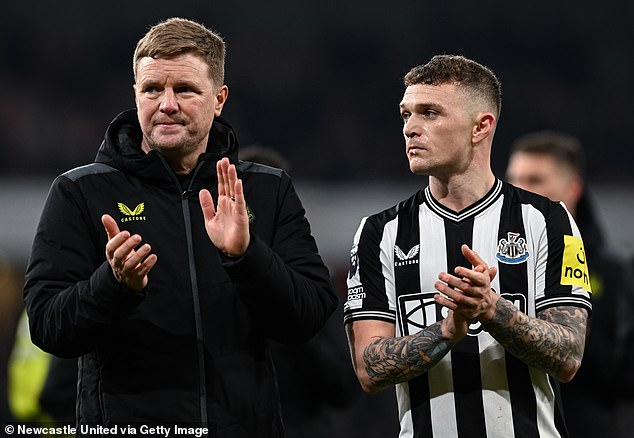 Newcastle manager Eddie Howe has said Trippier is in his plans but cannot guarantee he will start