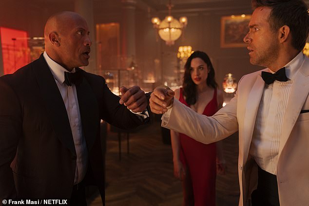 'The Rock' (far left) gets paid over $20 million per film and has a net worth of $800 million