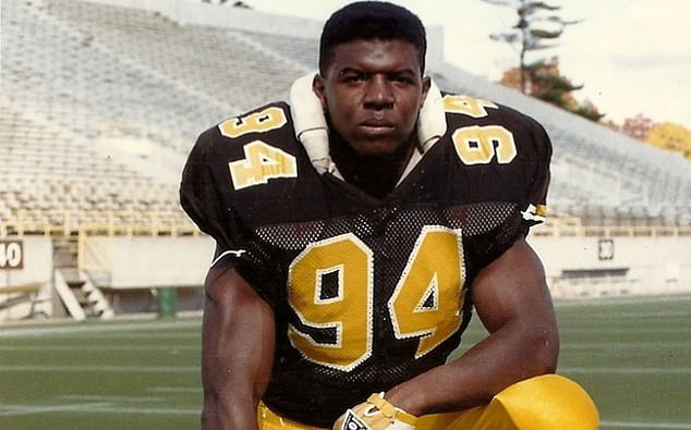 Terry Crews, 52, was a linebacker and defensive end for five NFL teams from 1991 to 1996