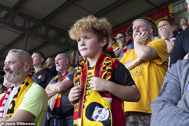 Fans of all ages enjoy Firhill for its thrills, including eight-year-old Lyle Macleod