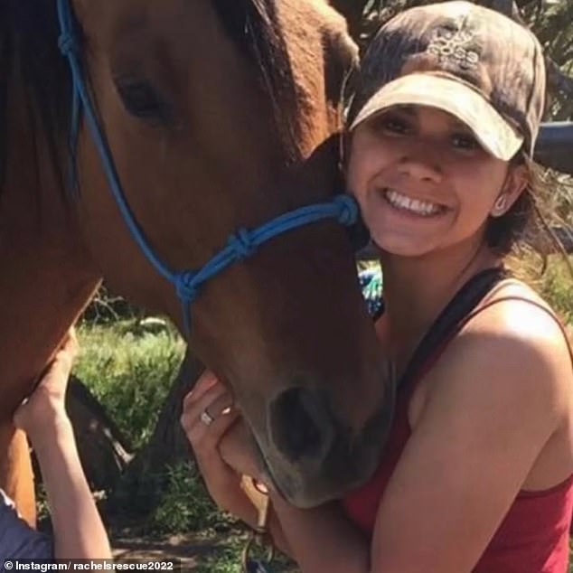 Rachel's family said she was an animal lover and an avid horse rider