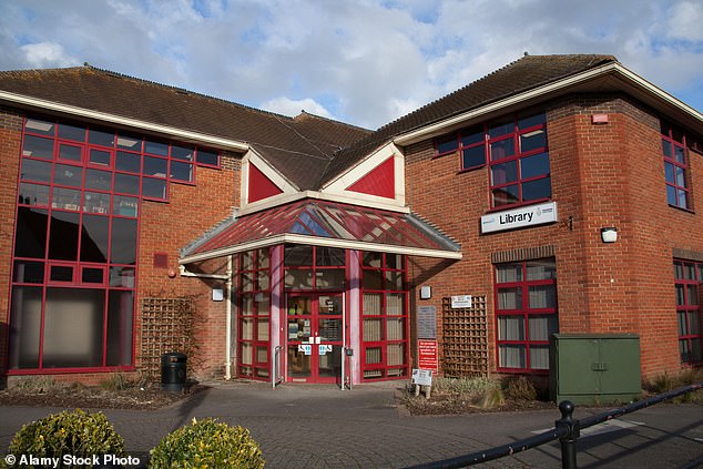 The library in Jeff's hometown of Wokingham in Berkshire is part of a thriving community centre (the Carnival Hub)