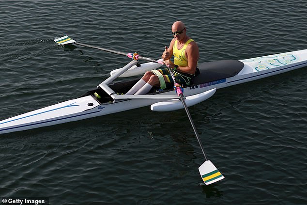 The Australian finished fourth in the men's rowing final but was still promoted to bronze