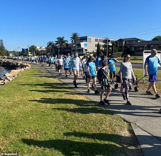 More than 150 people attended the first walk in 2023, raising $21,000 for Sepsis Australia