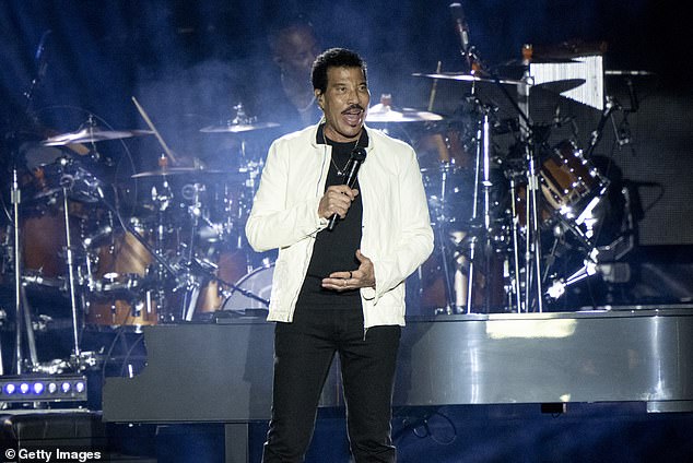 Richie rose to fame in the late 1970s as a member of the Commodores, with hits including Easy and Three Times a Lady