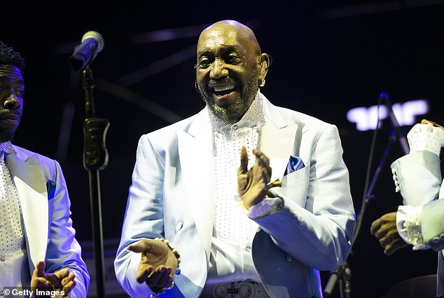 Rock and Roll Hall of Fame member and founder of The Temptations Otis Williams performs on stage