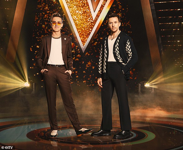 The McFly frontman and now author will soon make his debut as a judge on The Voice UK, alongside bandmate Danny Jones, 38 (pictured)