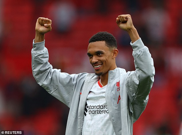 Trent Alexander-Arnold meanwhile was unlucky to have a goal disallowed and impressed the attackers