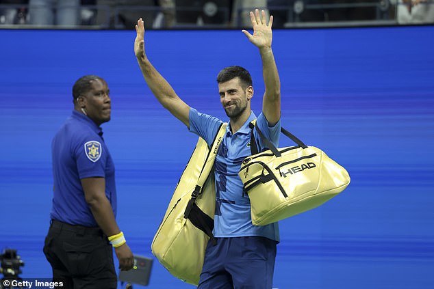 Novak Djokovic (pictured) was defeated by Alexei Popyrin on Friday, further demonstrating that a new era is dawning