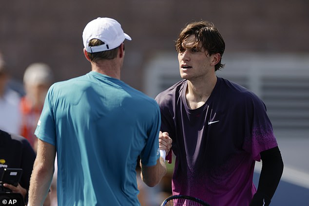 Draper has yet to drop a set in the tournament, but neither has Tomas Machac, whom he will face for a place in the last eight.