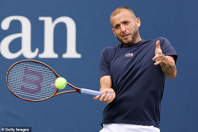 Hopes of an all-British contest were dashed when Dan Evans was knocked out in the third round