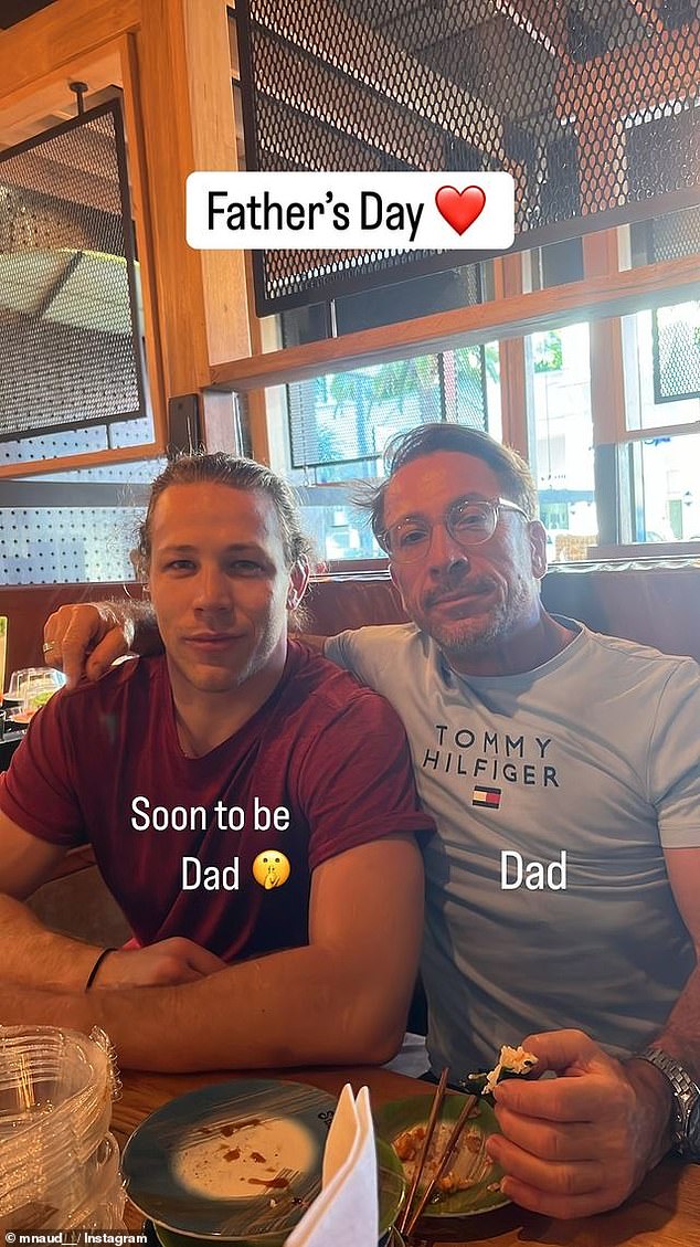 On Father's Day, Jayden's brother Mitch Eynaud, who is also a MAFS alumnus, shared a photo on Instagram that suggested Jayden would soon be starting a family. Under Mitch's father, he wrote 