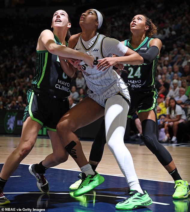 Reese broke Sylvia Fowles' record with a 19-rebound performance against Dallas