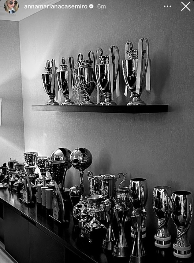 He was heavily criticised for his performance, but his wife has hit back at his critics by reminding them of his glittering trophy cabinet