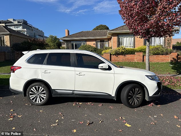 Another vehicle seized by police in connection with the shooting