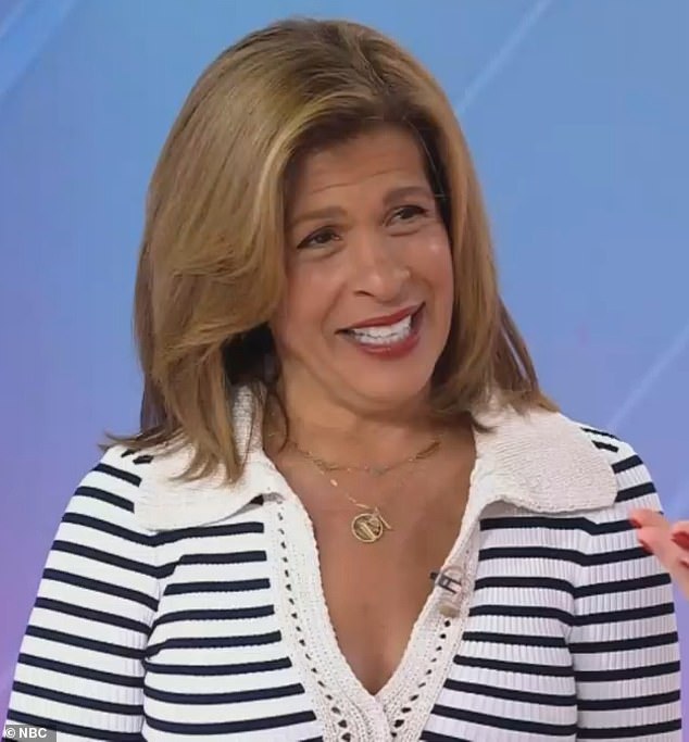 Hoda Kotb giggled when Jenna also shared that she was afraid to 'walk'