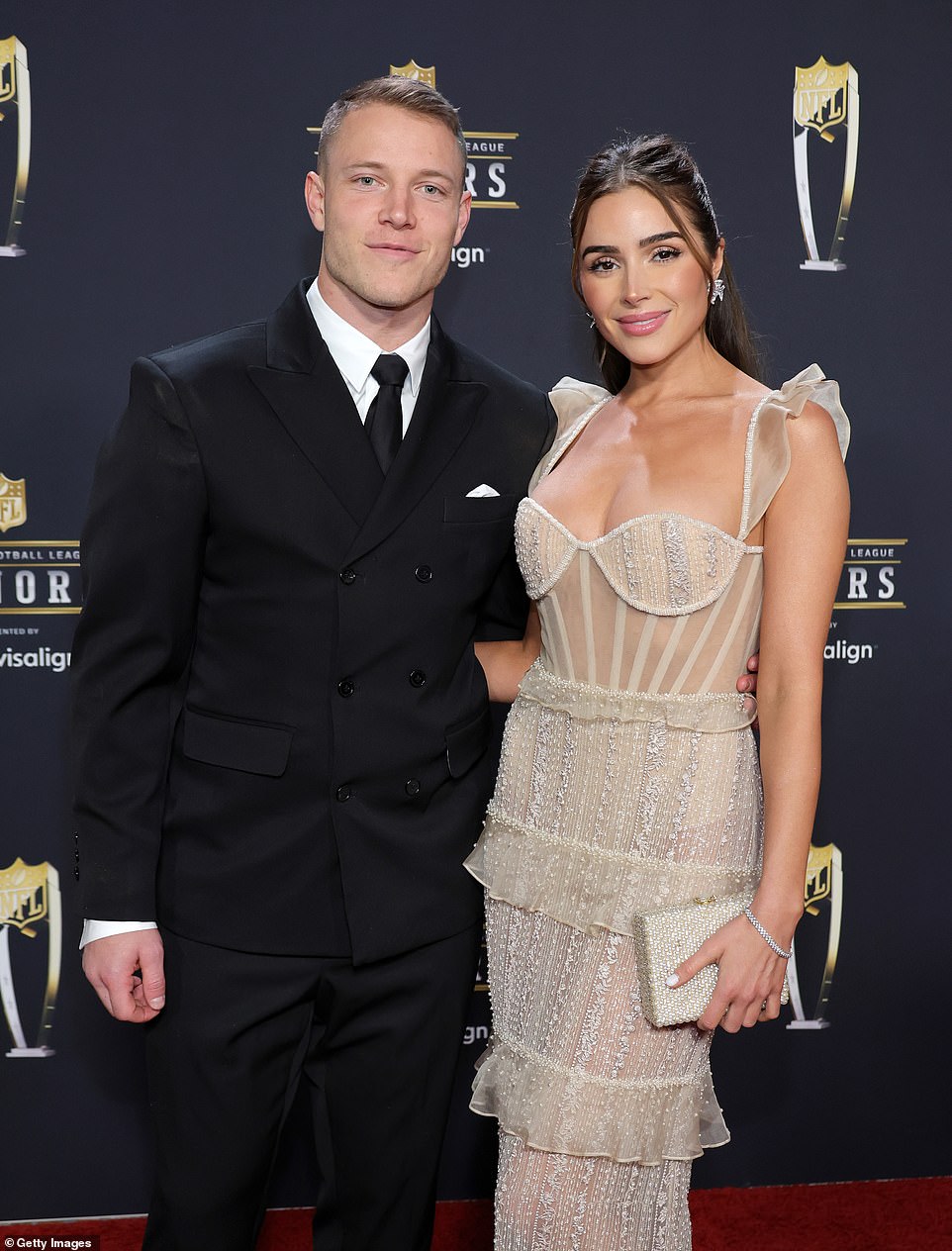 The star had a glittering wedding in her home state. But one influencer - a woman named Kennedy Bingham - cast a pall over the beautiful day by slamming the model's elegant Dolce & Gabbana dress. Culpo's husband McCaffrey, 28, called the influencer 