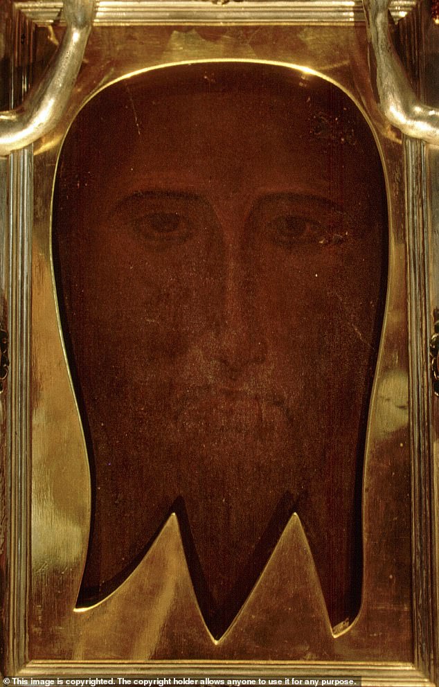 The Mandylion of Edessa from the Pope's private chapel in the Vatican