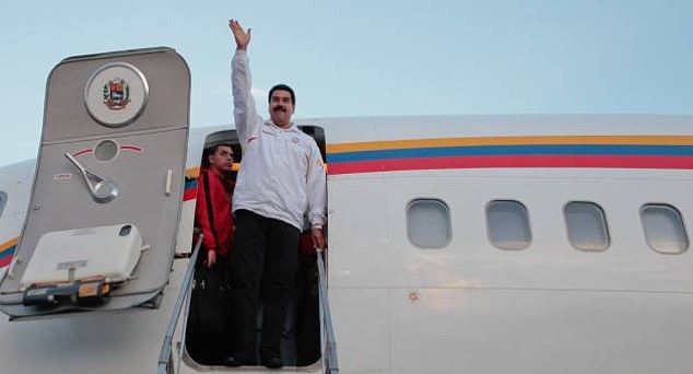 The plane was dubbed 'Venezuela's Air Force One' and was often pictured with Maduro during his state visits to other countries