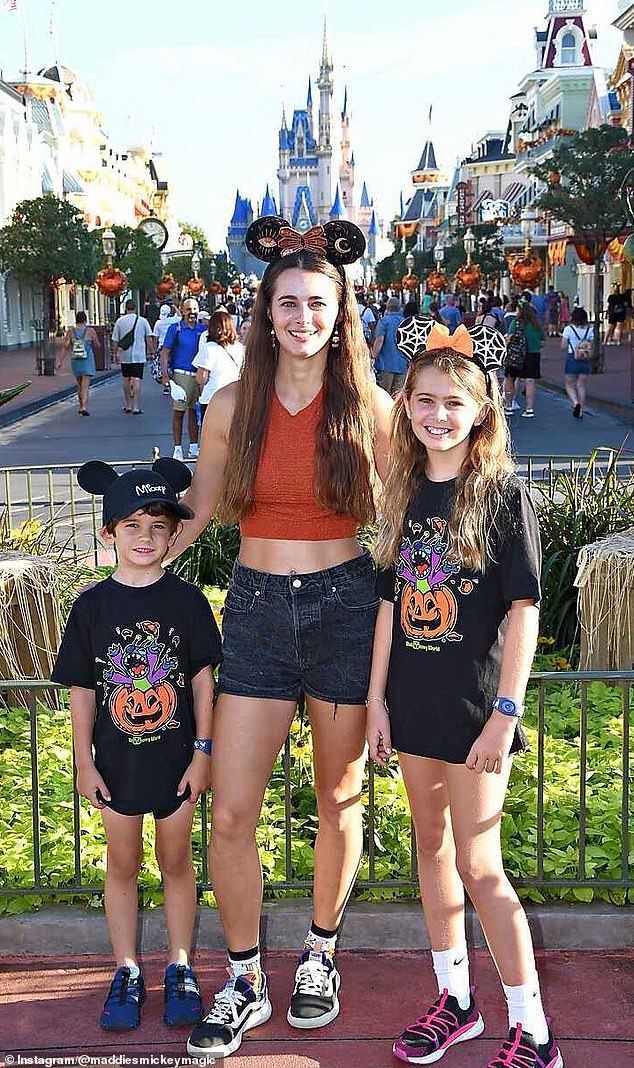 Monaghan defended herself by saying her children have been to Disney hundreds of times and that this vacation was a business trip