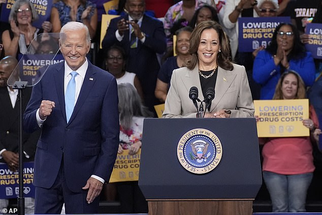 The couple also appeared together at an official event in Maryland last month