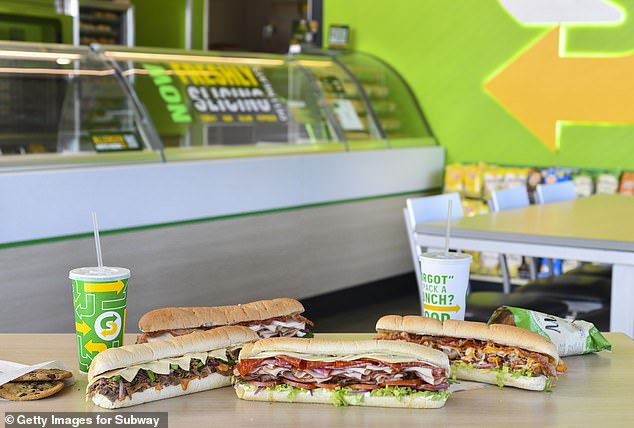 Franchisees typically charge between $11 and $17 for a footlong sub