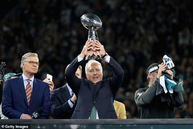 Eagles owner Jeffrey Lurie reportedly previously expressed his feelings against Donald Trump