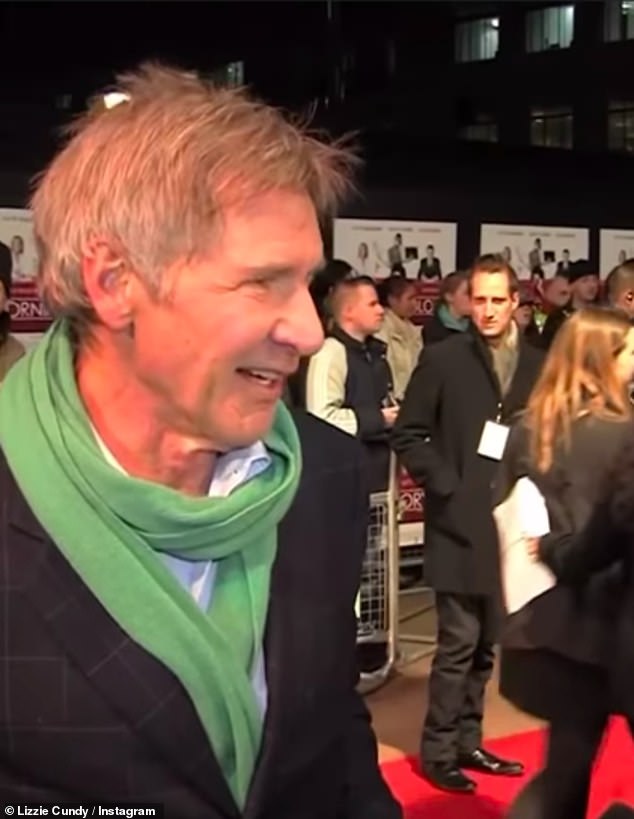 Harrison Ford was another star she interviewed