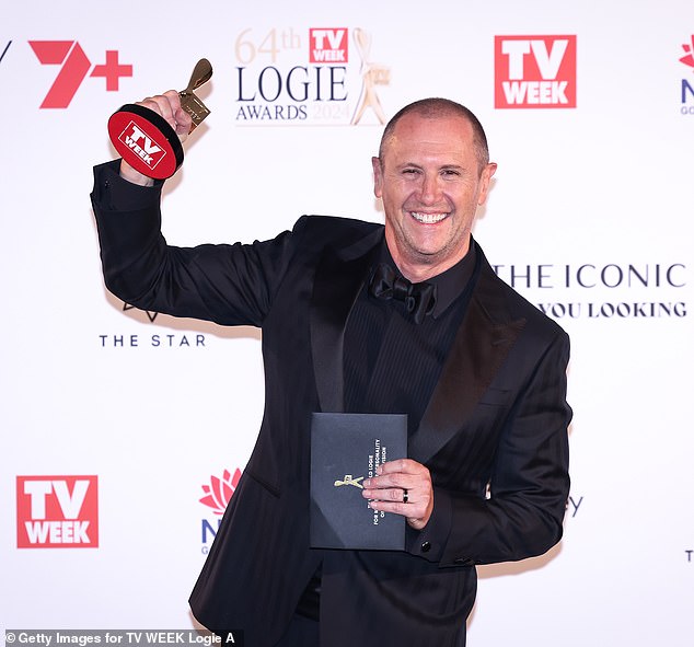 He assured fans that he is 'fine' and still 'in the aftermath of Logies', before adding that headlines claiming he and his family are 'in danger' are 'simply not true'