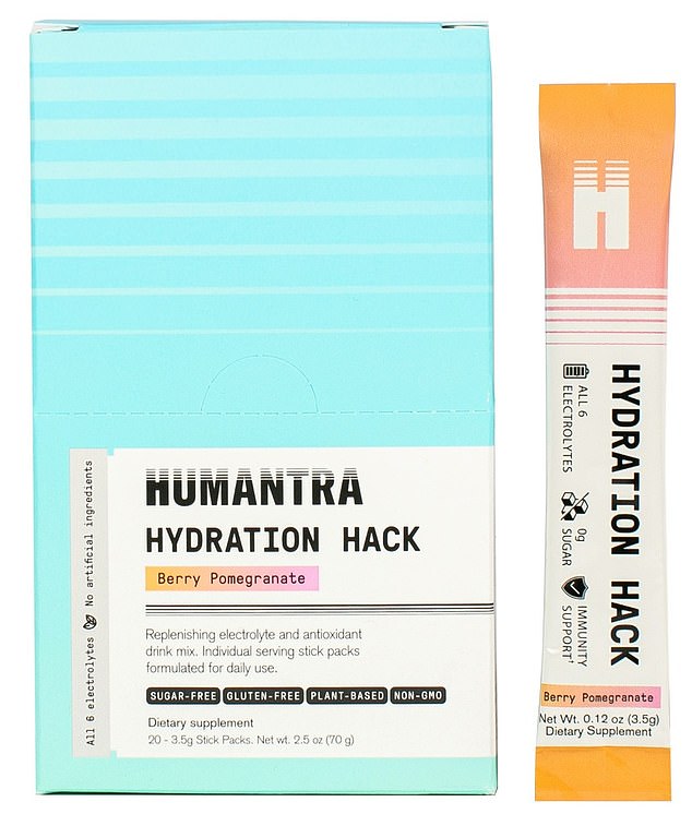 Humantra Berry Pomegranate Electrolyte Drink Mix